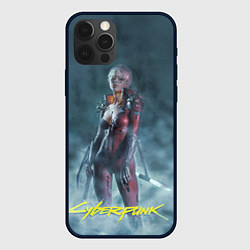 Чехол для iPhone 12 Pro Max Cyberpunk 2077, цвет: 3D-черный