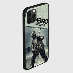 Чехол для iPhone 12 Pro Max Metro Exodus, цвет: 3D-черный — фото 2