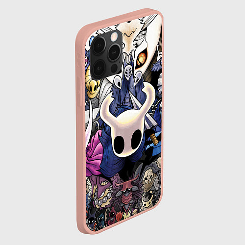 Чехол iPhone 12 Pro Max HOLLOW KNIGHT / 3D-Светло-розовый – фото 2