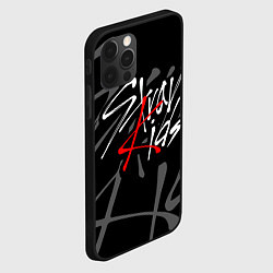 Чехол для iPhone 12 Pro Max STRAY KIDS, цвет: 3D-черный — фото 2