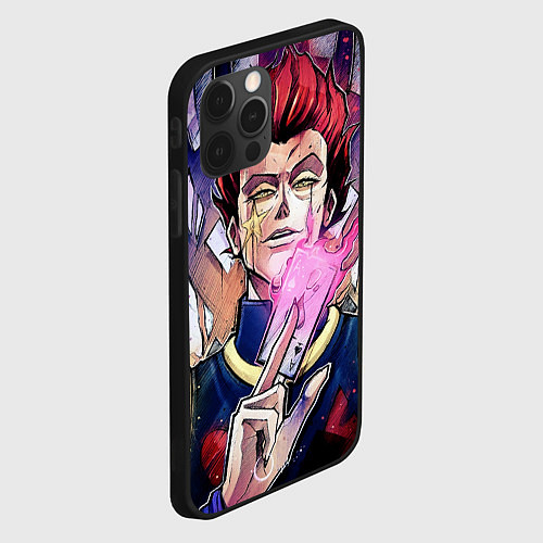 Чехол iPhone 12 Pro Max Хисока Hunter x Hunter / 3D-Черный – фото 2
