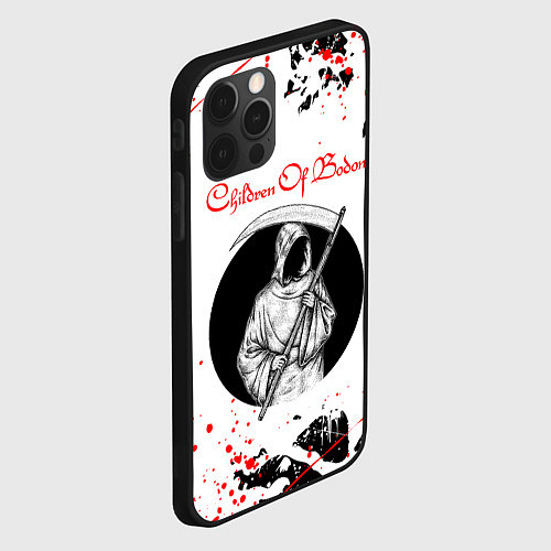 Чехол iPhone 12 Pro Max Children of Bodom Z / 3D-Черный – фото 2