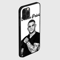 Чехол для iPhone 12 Pro Max Dustin Poirier, цвет: 3D-черный — фото 2