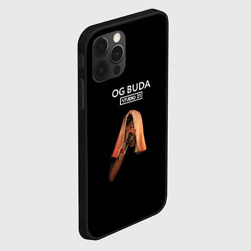 Чехол iPhone 12 Pro Max OG Buda / 3D-Черный – фото 2