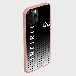 Чехол для iPhone 12 Pro Max Infiniti, цвет: 3D-светло-розовый — фото 2
