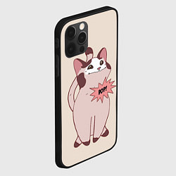 Чехол для iPhone 12 Pro Max Pop Cat, цвет: 3D-черный — фото 2