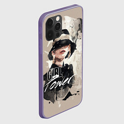 Чехол для iPhone 12 Pro Max Girl Power, цвет: 3D-серый — фото 2