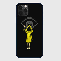 Чехол для iPhone 12 Pro Max Little Nightmares 2, цвет: 3D-черный