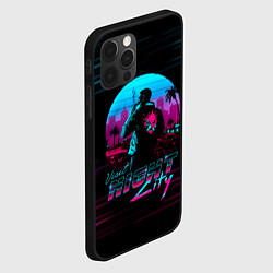 Чехол для iPhone 12 Pro Max Cyberpunk 2077 NIGHT CITY, цвет: 3D-черный — фото 2