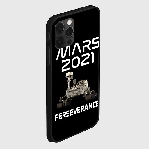 Чехол iPhone 12 Pro Max Perseverance / 3D-Черный – фото 2