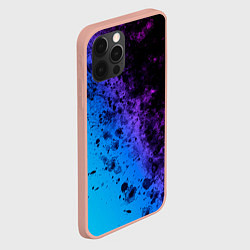 Чехол для iPhone 12 Pro Max Неоновые Краски, цвет: 3D-светло-розовый — фото 2