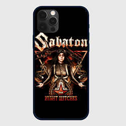 Чехол для iPhone 12 Pro Max Sabaton, цвет: 3D-черный