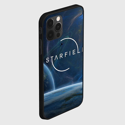 Чехол iPhone 12 Pro Max Starfield / 3D-Черный – фото 2
