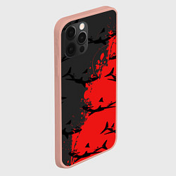 Чехол для iPhone 12 Pro Max Акулы, цвет: 3D-светло-розовый — фото 2