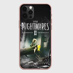 Чехол для iPhone 12 Pro Max LITTLE NIGHTMARES ЛИТЛ НАЙТМ, цвет: 3D-светло-розовый
