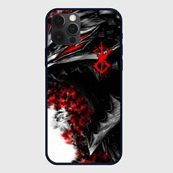 Чехол для iPhone 12 Pro Max BERSERK БЕРСЕРК, цвет: 3D-черный