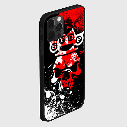 Чехол iPhone 12 Pro Max Five Finger Death Punch 8 / 3D-Черный – фото 2