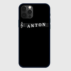 Чехол для iPhone 12 Pro Max Anton, цвет: 3D-черный