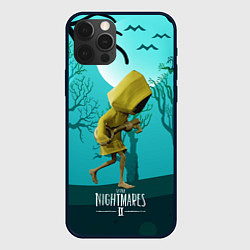 Чехол для iPhone 12 Pro Max Little Nightmares 2, цвет: 3D-черный