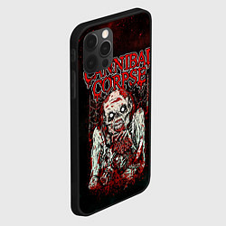 Чехол для iPhone 12 Pro Max Cannibal Corpse, цвет: 3D-черный — фото 2