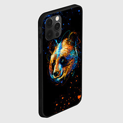 Чехол для iPhone 12 Pro Max КРАСОЧНАЯ ПАНДА, цвет: 3D-черный — фото 2