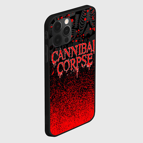 Чехол iPhone 12 Pro Max CANNIBAL CORPSE / 3D-Черный – фото 2