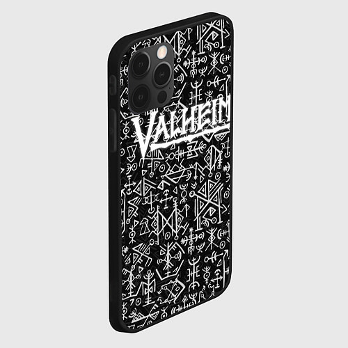 Чехол iPhone 12 Pro Max Valheim / 3D-Черный – фото 2