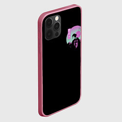 Чехол для iPhone 12 Pro Max Атака Титанов, цвет: 3D-малиновый — фото 2