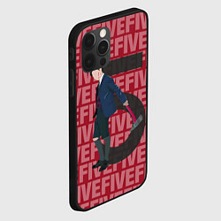 Чехол для iPhone 12 Pro Max FIVE FIVE FIVE, цвет: 3D-черный — фото 2