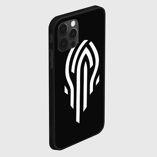Чехол iPhone 12 Pro Max Nokk Rainbow Six Art 02 / 3D-Черный – фото 2