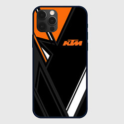 Чехол для iPhone 12 Pro Max KTM КТМ, цвет: 3D-черный