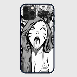 Чехол для iPhone 12 Pro Max Belle Delphine Ahegao, цвет: 3D-черный