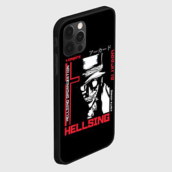 Чехол для iPhone 12 Pro Max Hellsing, цвет: 3D-черный — фото 2