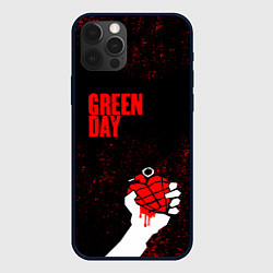 Чехол для iPhone 12 Pro Max Green day, цвет: 3D-черный