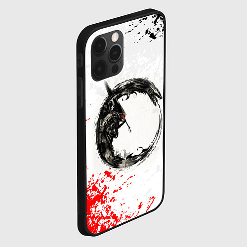 Чехол iPhone 12 Pro Max BERSERK БЕРСЕРК / 3D-Черный – фото 2