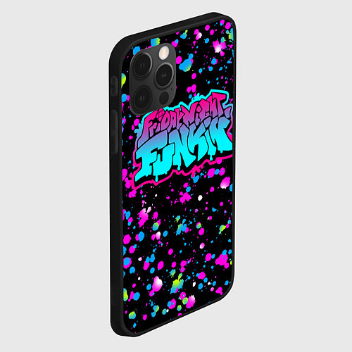 Чехол iPhone 12 Pro Max FRIDAY NIGHT FUNKIN NEON / 3D-Черный – фото 2