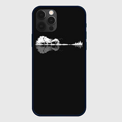 Чехол для iPhone 12 Pro Max Natural Guitar Reflection, цвет: 3D-черный