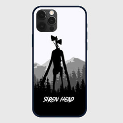 Чехол для iPhone 12 Pro Max SIREN HEAD DARK FOREST, цвет: 3D-черный