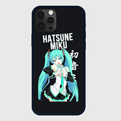 Чехол для iPhone 12 Pro Max Hatsune Miku Хацунэ Мику, цвет: 3D-черный