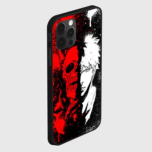 Чехол iPhone 12 Pro Max ИЧИГО БЛИЧ ICHIGO BLEACH / 3D-Черный – фото 2