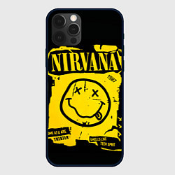 Чехол для iPhone 12 Pro Max Nirvana 1987, цвет: 3D-черный