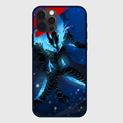 Чехол для iPhone 12 Pro Max Поднятие уровня Аниме, цвет: 3D-черный