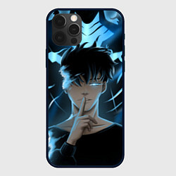 Чехол для iPhone 12 Pro Max Solo leveling Manga, цвет: 3D-черный