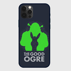 Чехол для iPhone 12 Pro Max Shrek: Im good ogre, цвет: 3D-черный