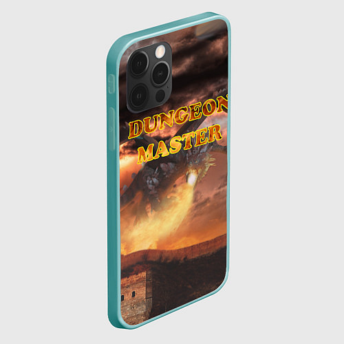 Чехол iPhone 12 Pro Max Dungeon Master / 3D-Мятный – фото 2