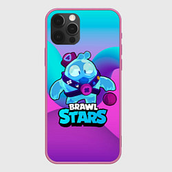 Чехол для iPhone 12 Pro Max Сквик Squeak Brawl Stars, цвет: 3D-малиновый