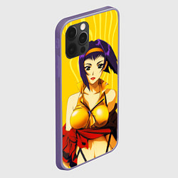 Чехол для iPhone 12 Pro Max Cowboy Bebop Фэй Валентайн, цвет: 3D-серый — фото 2