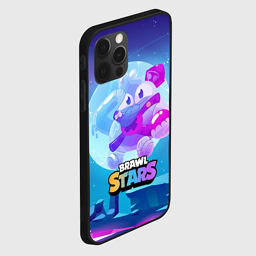 Чехол iPhone 12 Pro Max Сквик Squeak Brawl Stars / 3D-Черный – фото 2