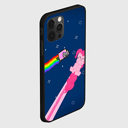 Чехол для iPhone 12 Pro Max Nyan cat x Pony, цвет: 3D-черный — фото 2
