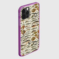 Чехол для iPhone 12 Pro Max Рыбный паттерн, цвет: 3D-сиреневый — фото 2